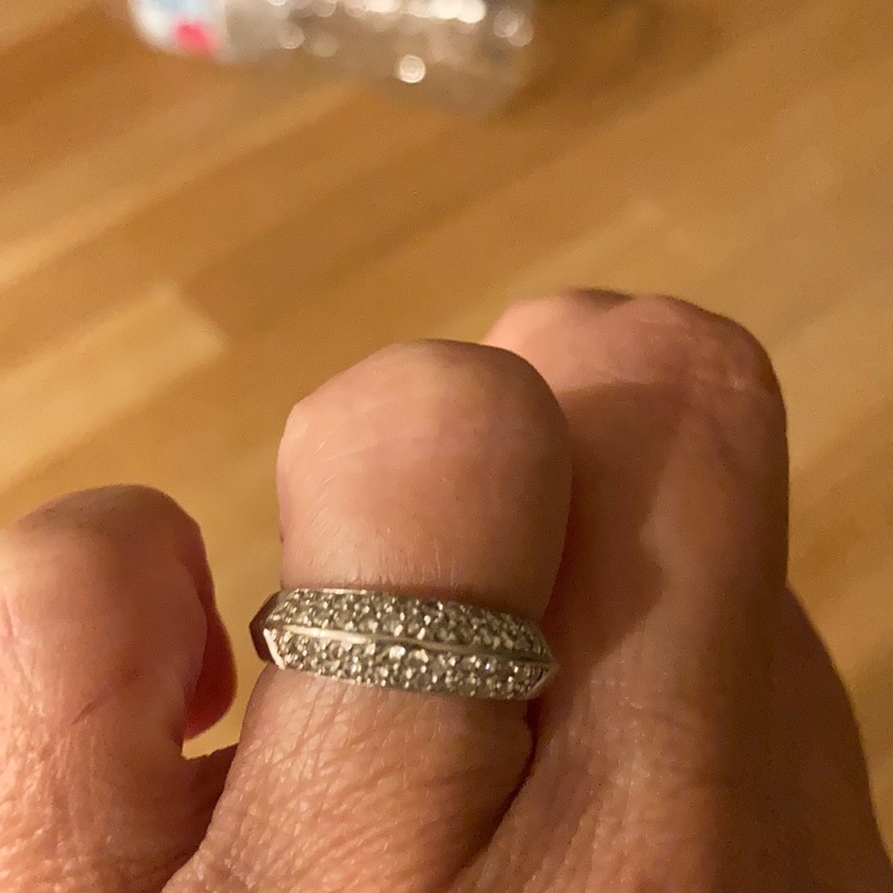 14K diamond ring